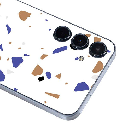 White Terrazzo Galaxy A36 5G Skin